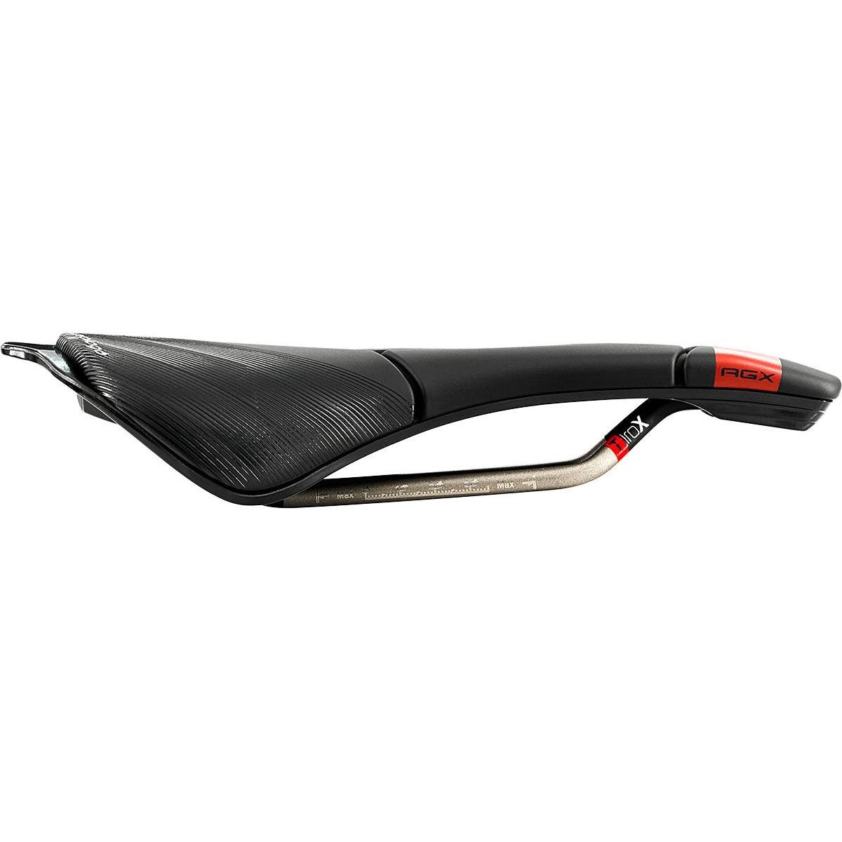 Siodełko PROLOGO SCRATCH M5 AGX Szerokość szyny Tirox 140 mm Czarne