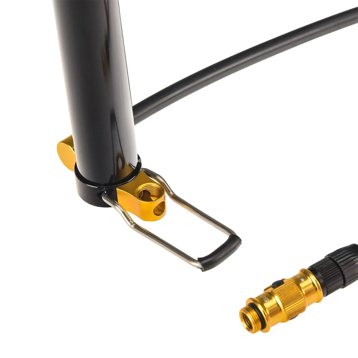 LEZYNE MICRO FLOOR DRIVE HP Kompakt fodpumpe Sort