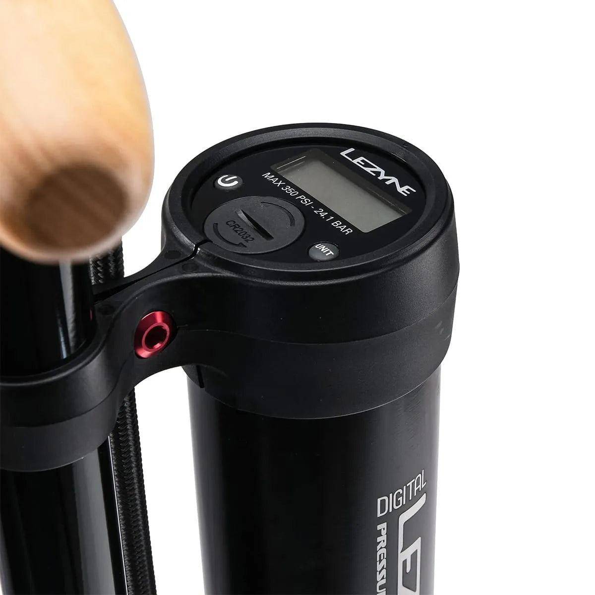 LEZYNE DIGITAL PRESSURE OVER DRIVE nožní pumpa černá