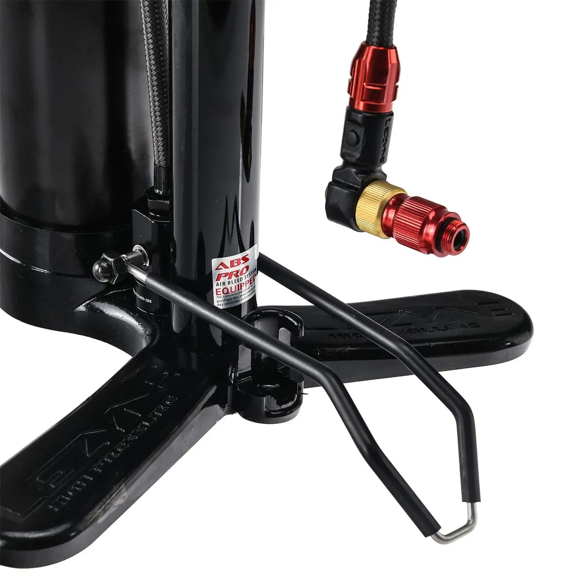 LEZYNE DIGITAL PRESSURE OVER DRIVE nožní pumpa černá