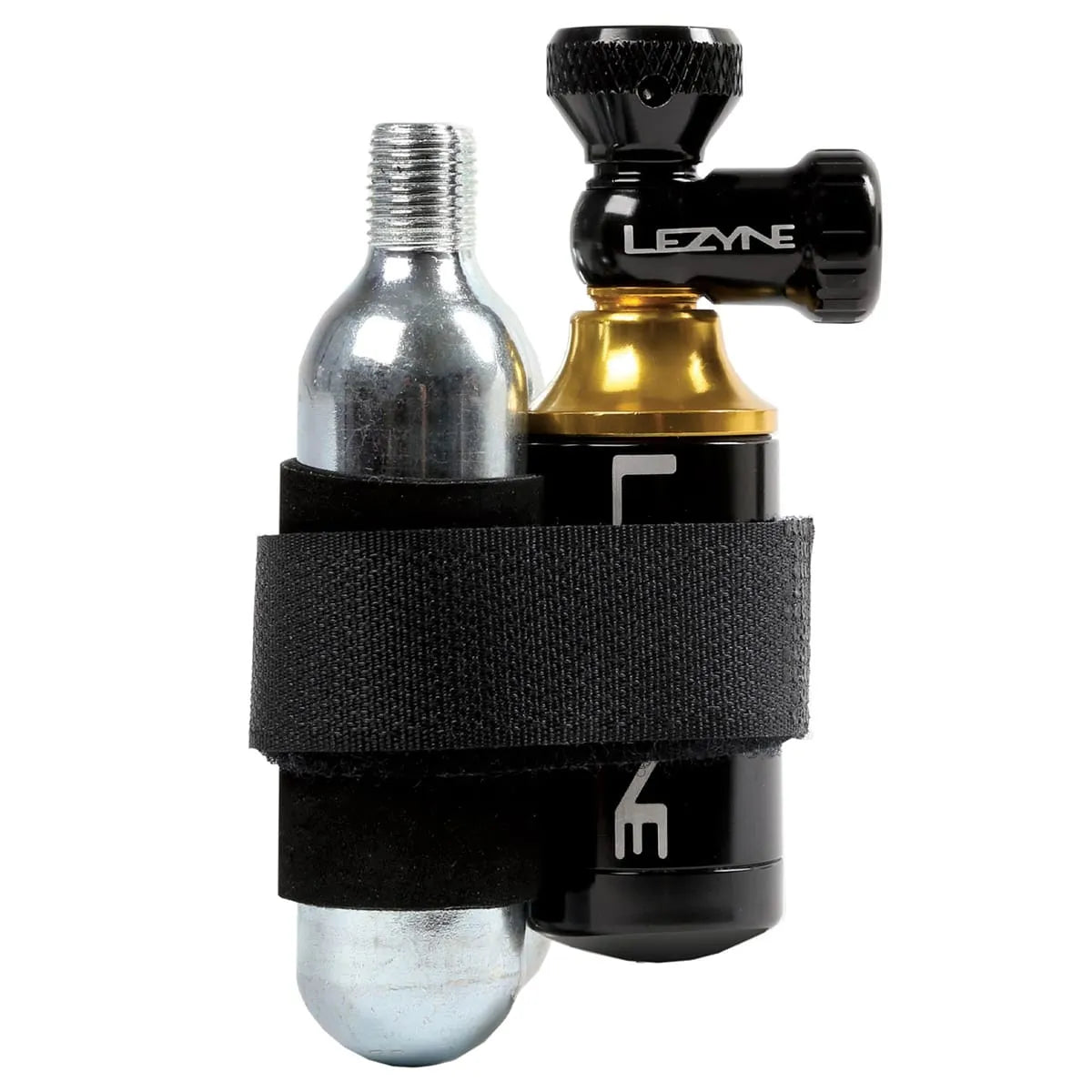 Slangeløst CO2 LEZYNE BLASTER-reparationssæt + 5 bits