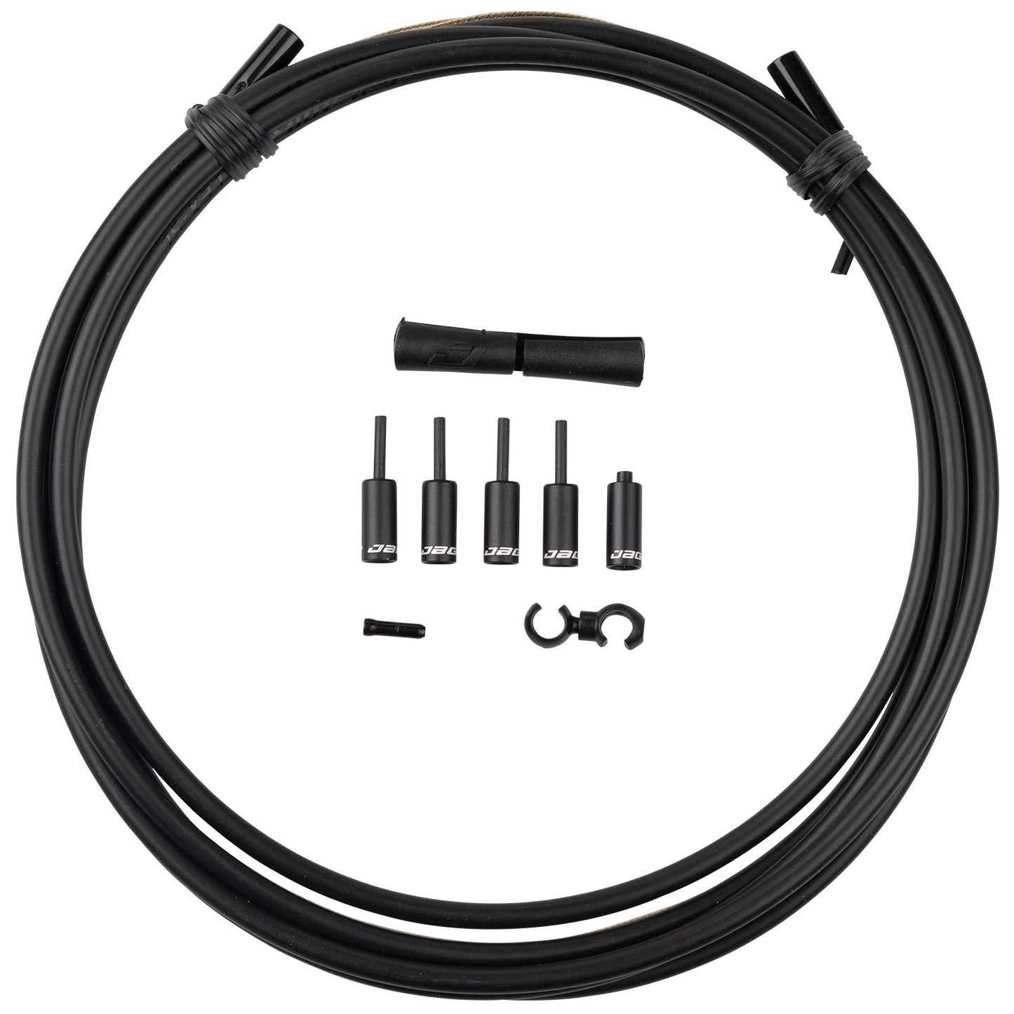 JAGWIRE PRO SHIFT 1X svart/stålväxelkabel- och slangsats