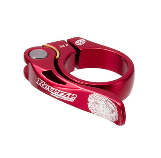 REVERSE COMPONENTS LONG LIFE Zacisk siodełka Quick Release czerwony