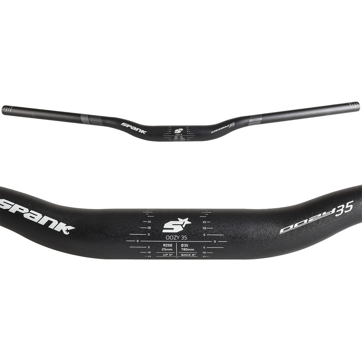 SPANK OOZY 35 Rise 25mm 35/780mm Black Hanger