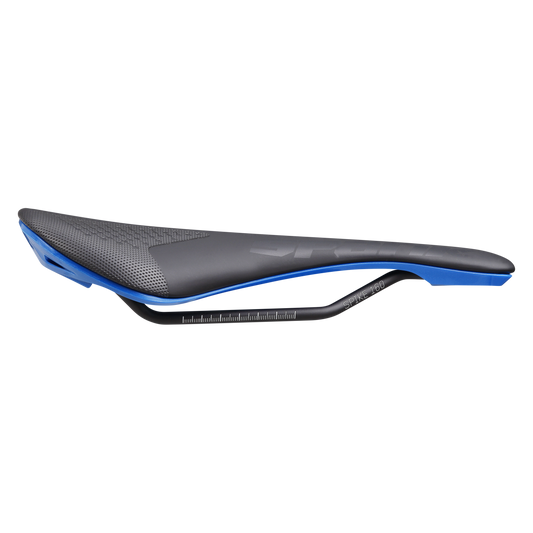 Siodło skórzane SPANK SPIKE 160 CrMo Rails Blue