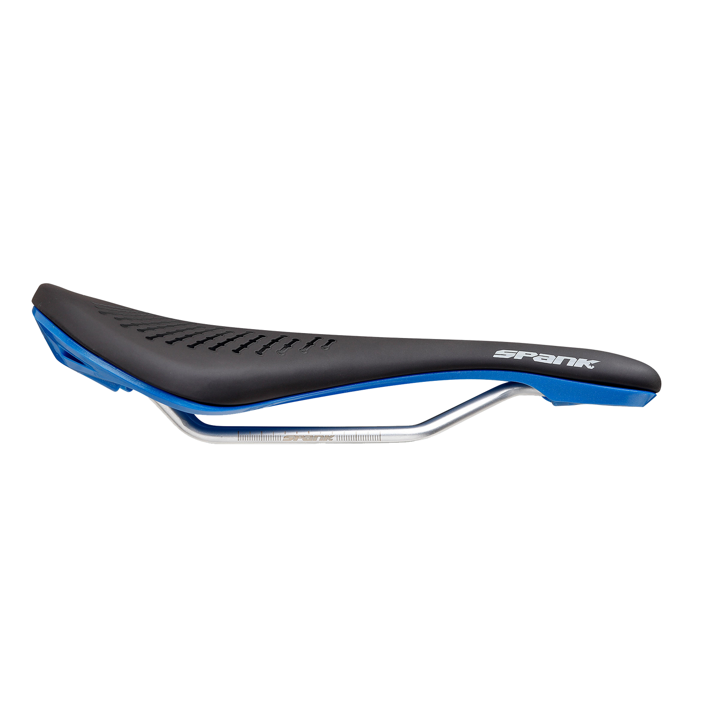 SPANK OOZY 220 144mm Sadel CrN/Ti Skinner Blå