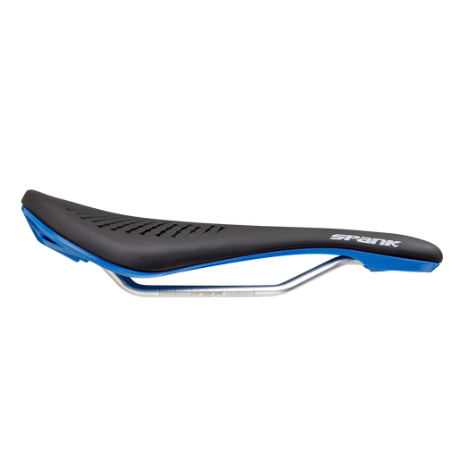 Siodełko SPANK OOZY 220 144mm CrN/Ti Rails Blue