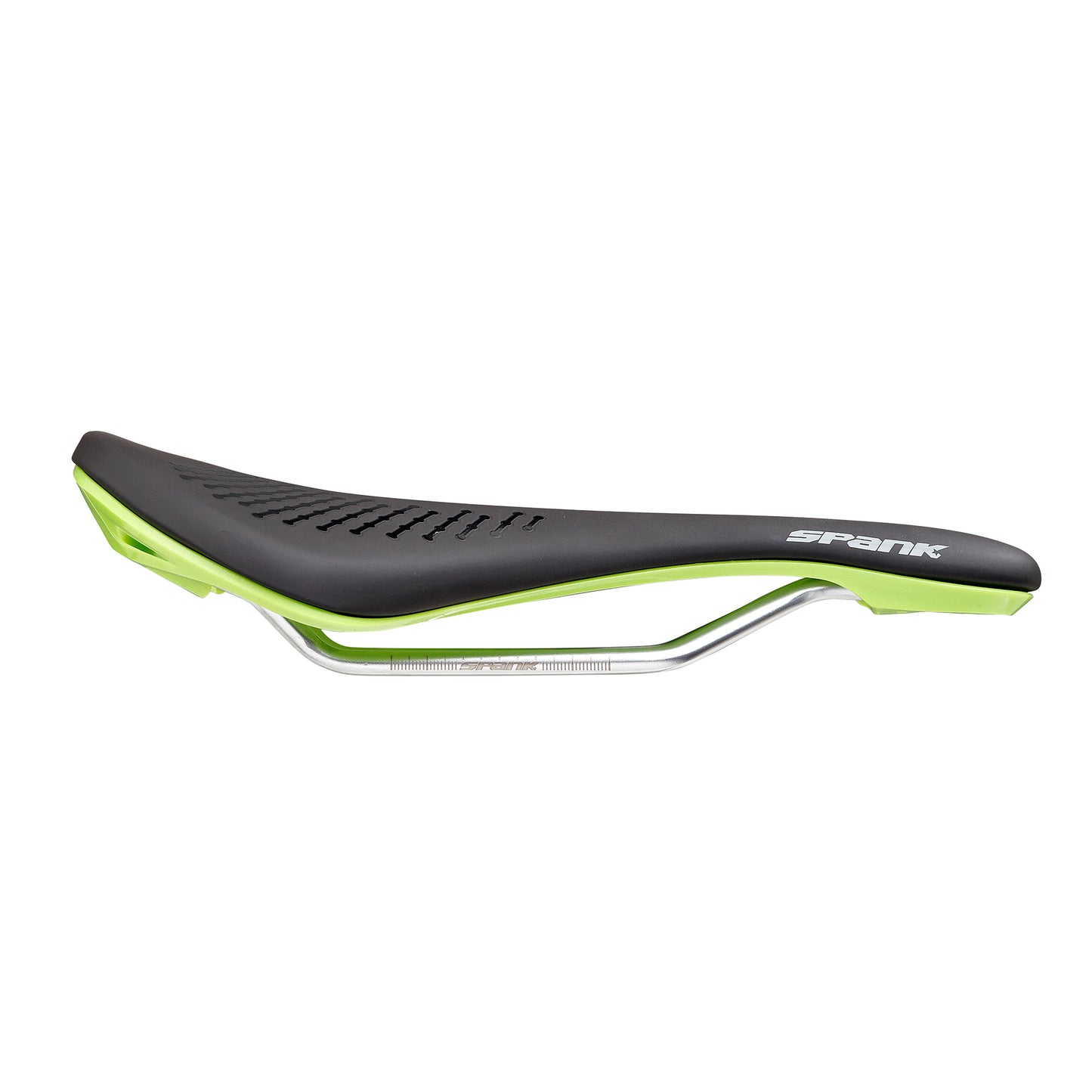 SPANK OOZY 220 144mm Sadel CrN/Ti Skinner Grøn
