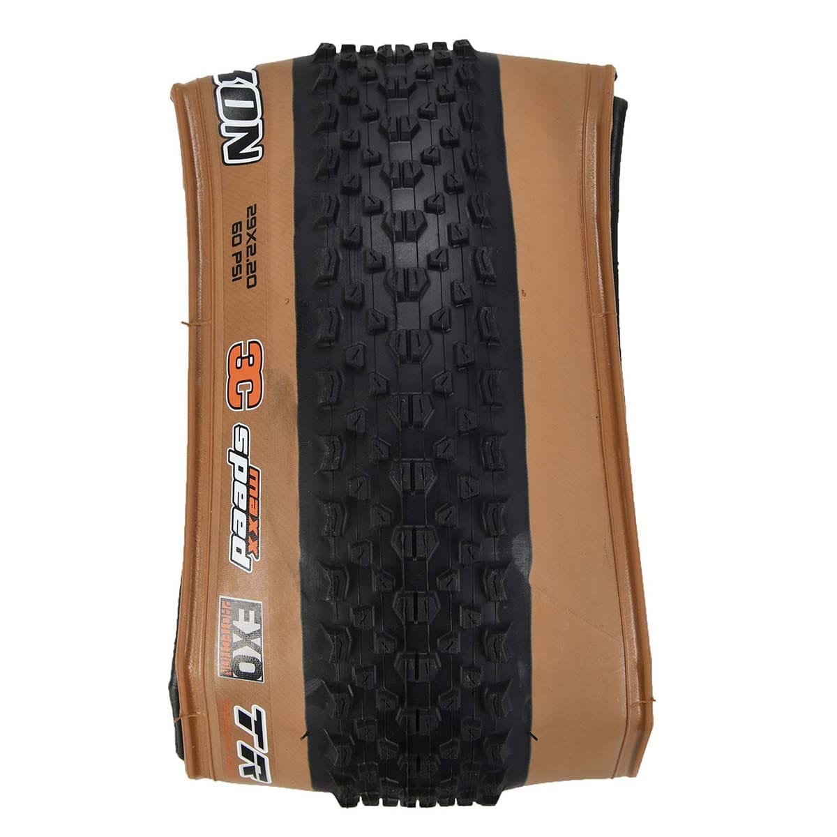 MAXXIS IKON 29x2.20 Exo 3C MaxxSpeed Tubeless Ready Soft Tanwall-dæk