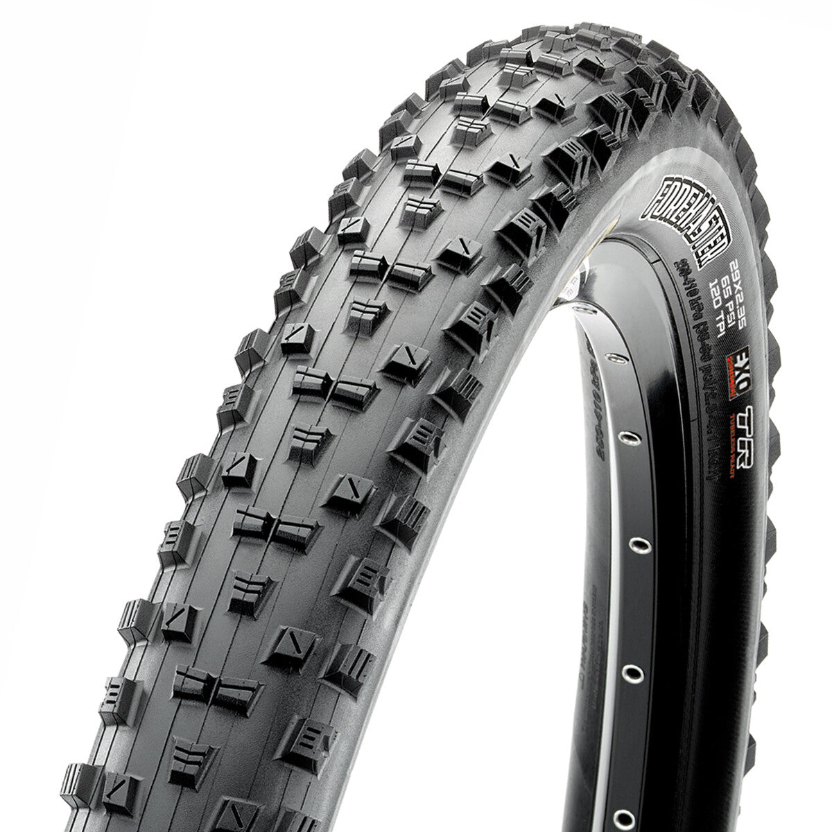 MAXXIS FOREKASTER 27.5x2.40 Exo 3C MaxxTerra Tubeless Ready Miękka opona w kolorze czarnym