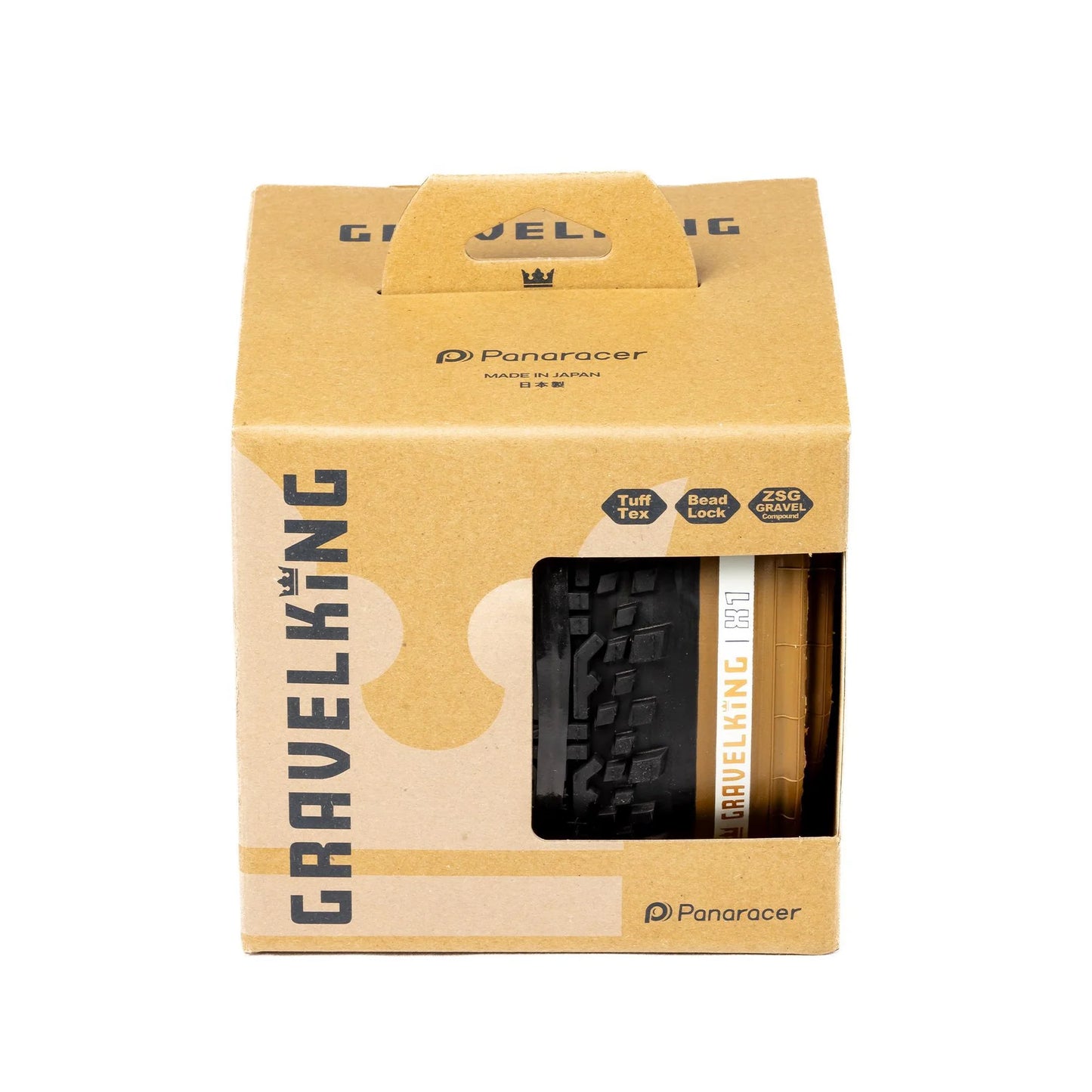 Pneumatika PANARACER GRAVELKING SEMISLICK TLR 700x40c Tubeless Ready Beige