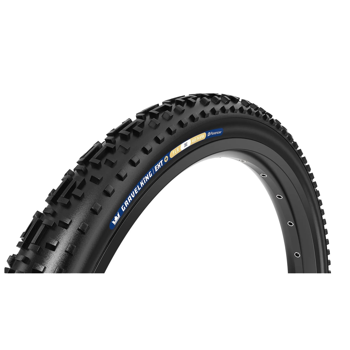 PANARACER GRAVELKING EXT+ TLR 700x38c Tubeless Ready Sort dæk