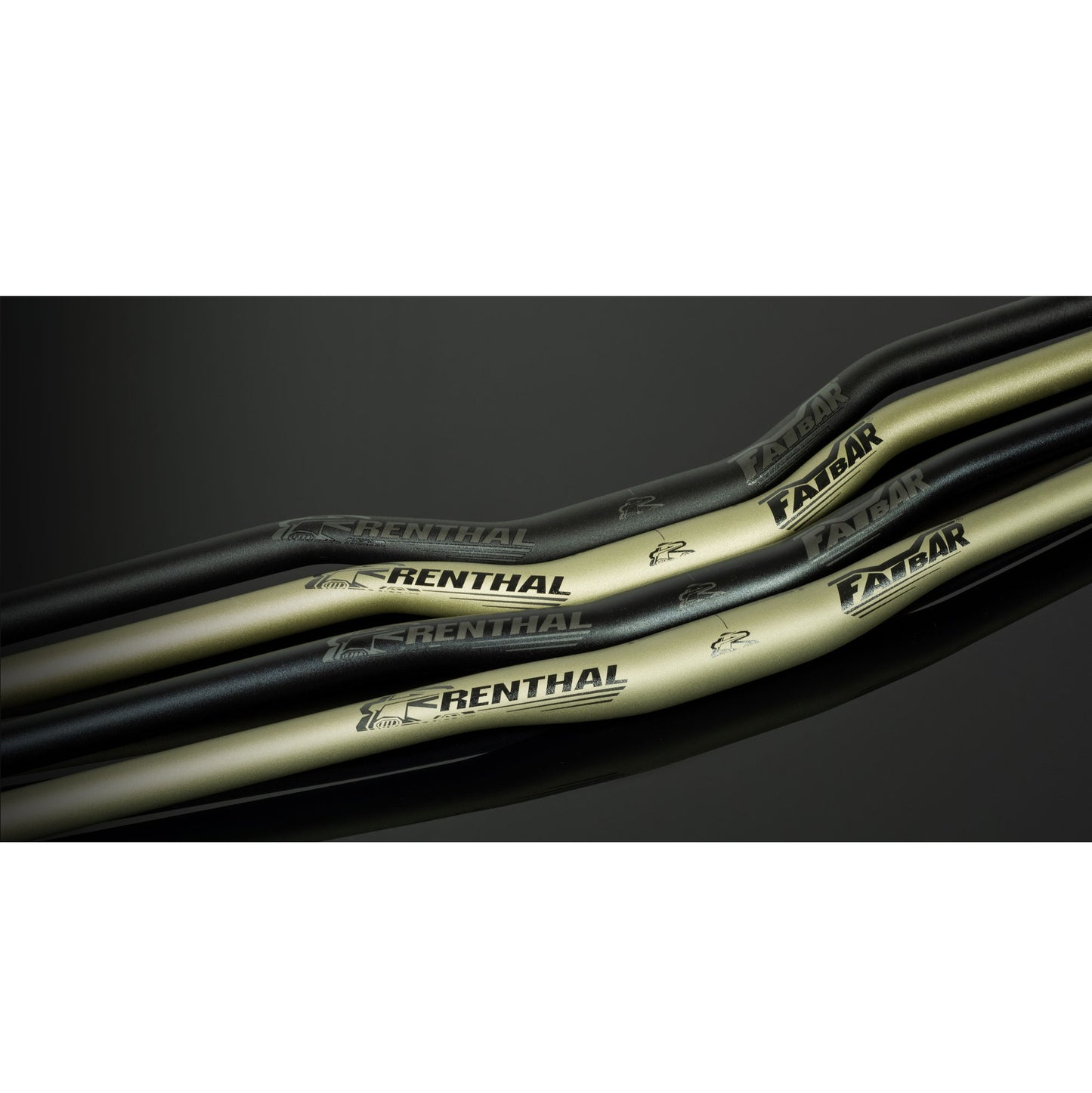 RENTHAL V3 FATBAR Rise 30mm 800mm Gold Hanger