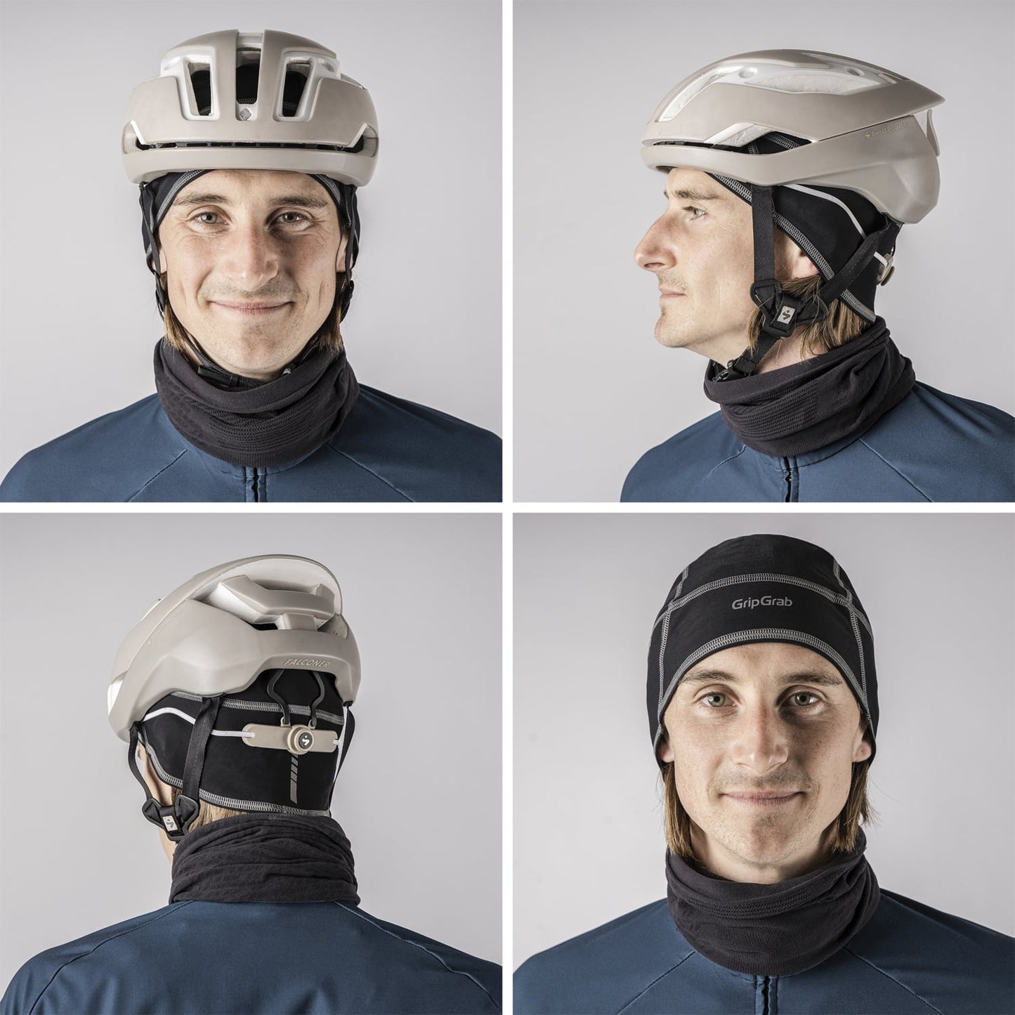 Czapka pod kask GRIPGRAB THERMO czarna