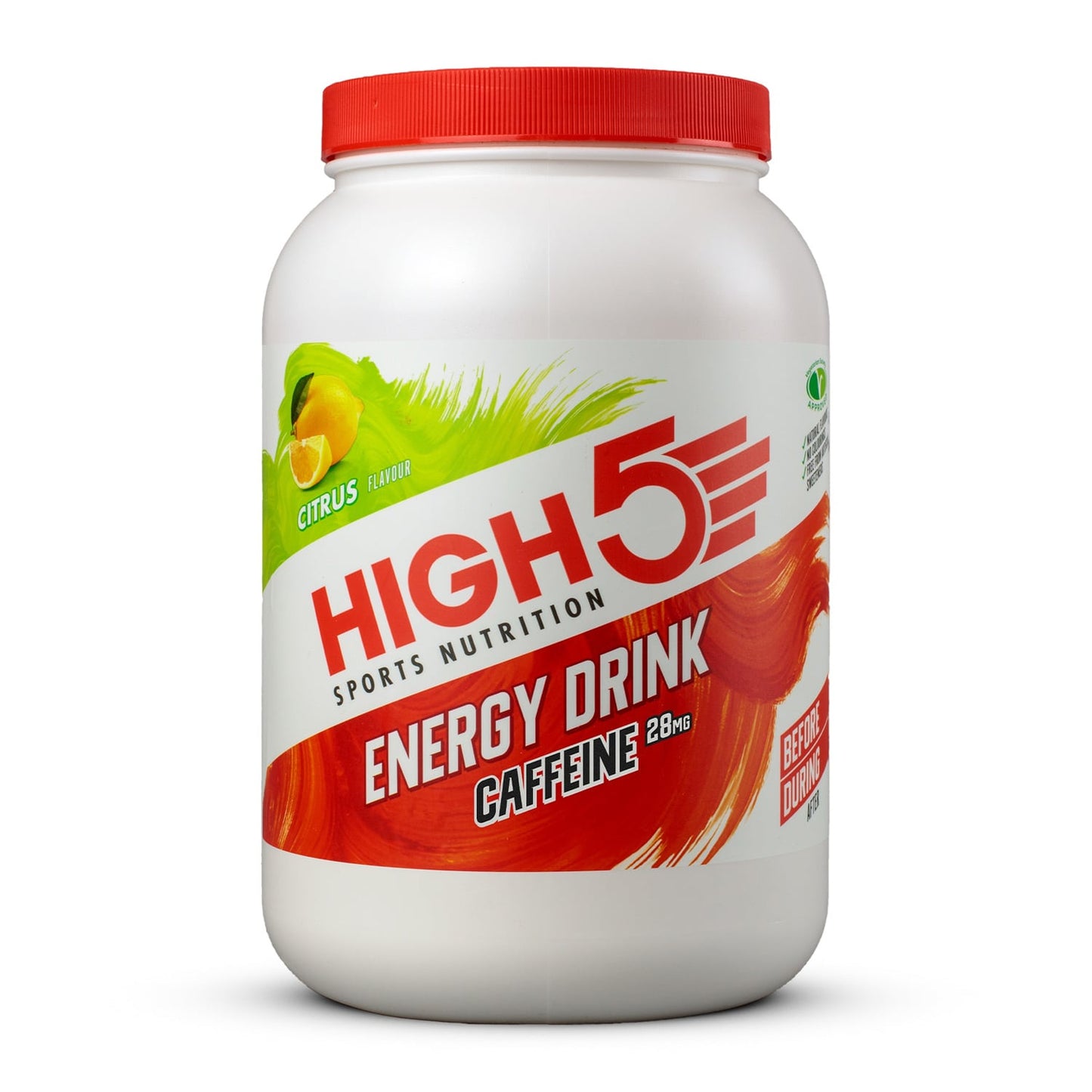 Energidryck High5 ENERGY DRINK CAFFEINE (2,2 kg) Lemon