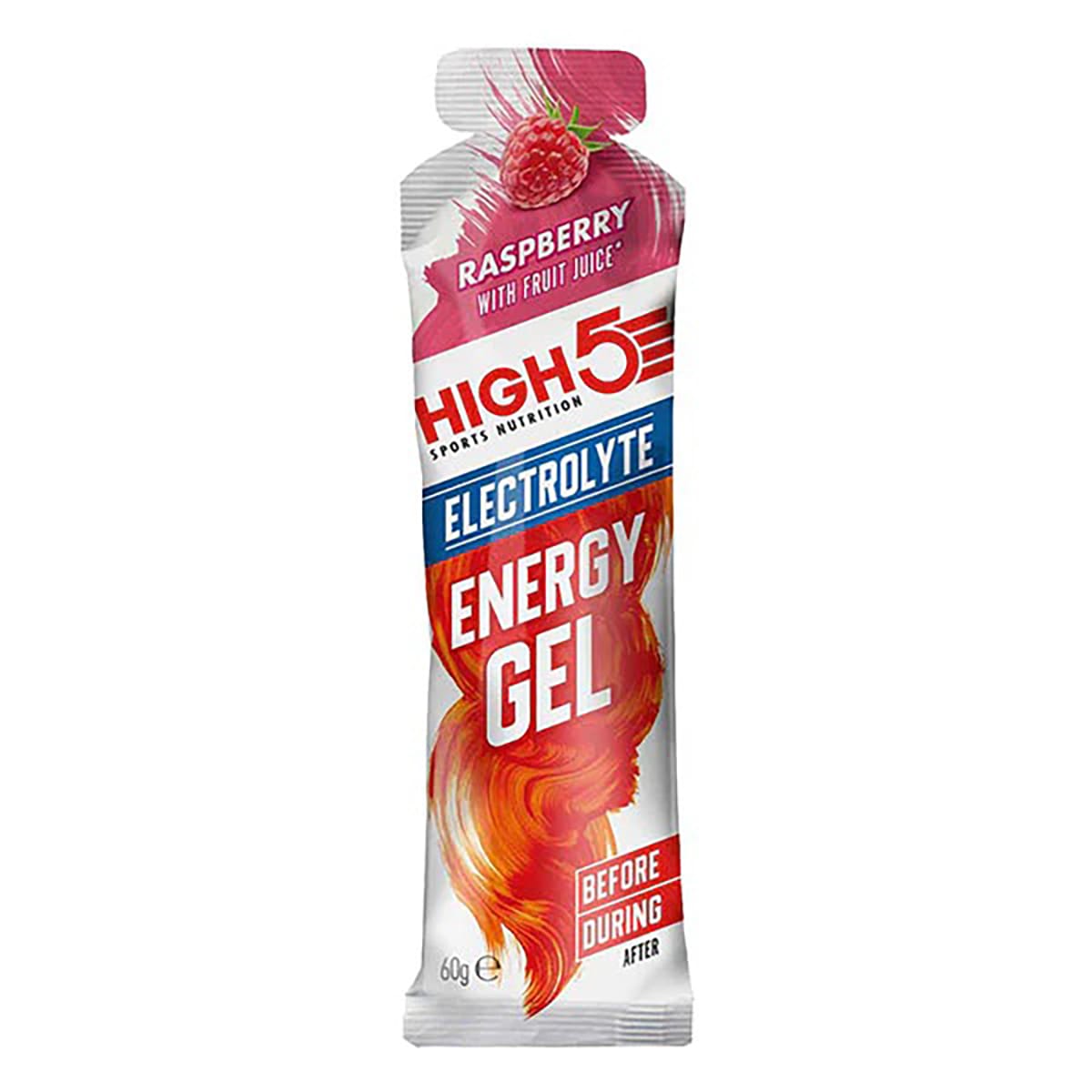 High5 ENERGY ELECTROLYTE Energizující gel (60g) Raspberry