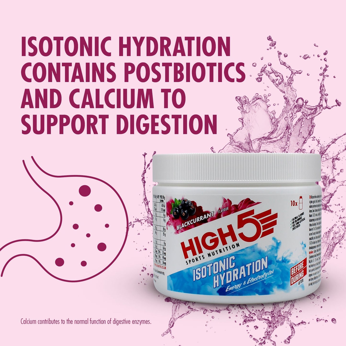 High5 ISOTONIC Energy Drink (300g) Černý rybíz