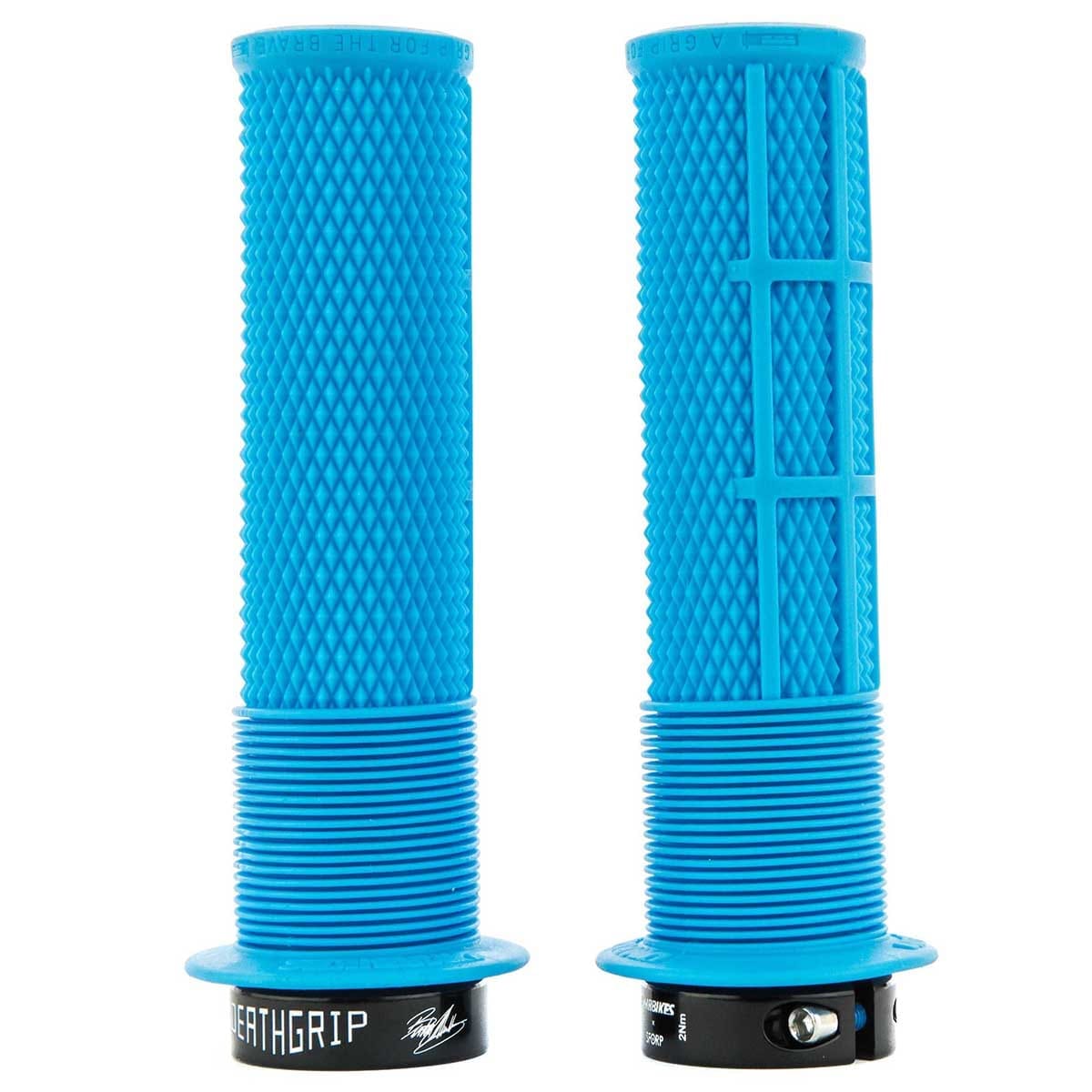 Gripy DMR DEATHGRIP Flange Large Lock-on Blue
