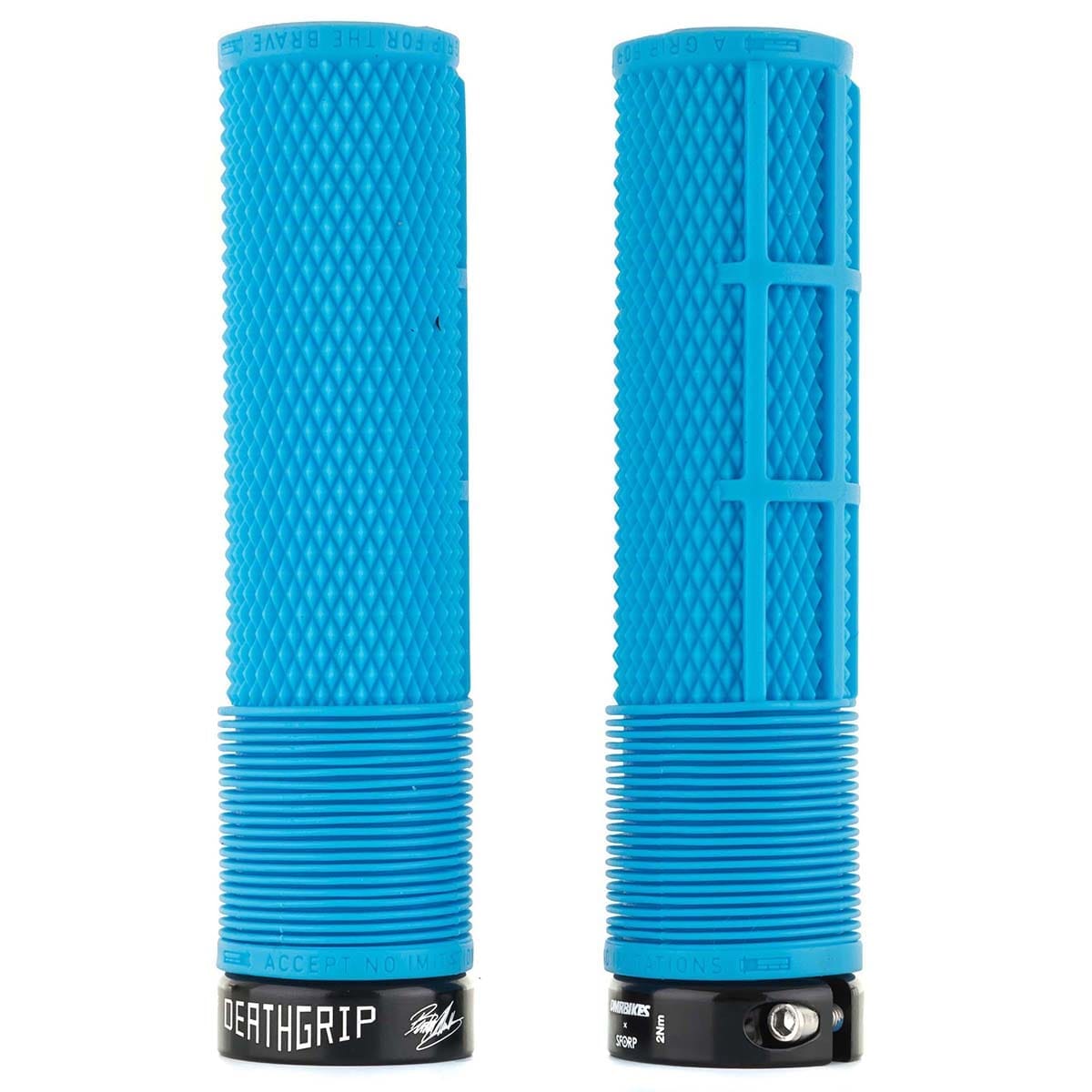 Grepp DMR DEATHGRIP Medium Lock-on Blå