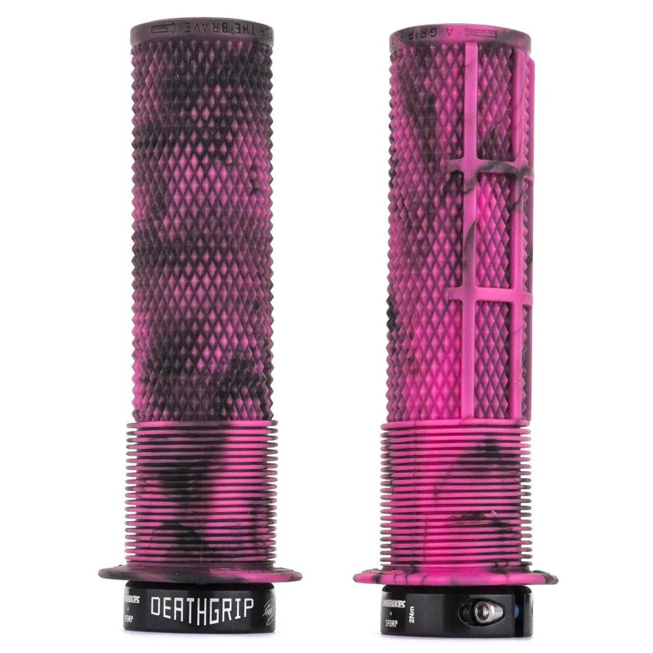 Grepp DMR DEATHGRIP Fläns Medium Lock-On Rosa