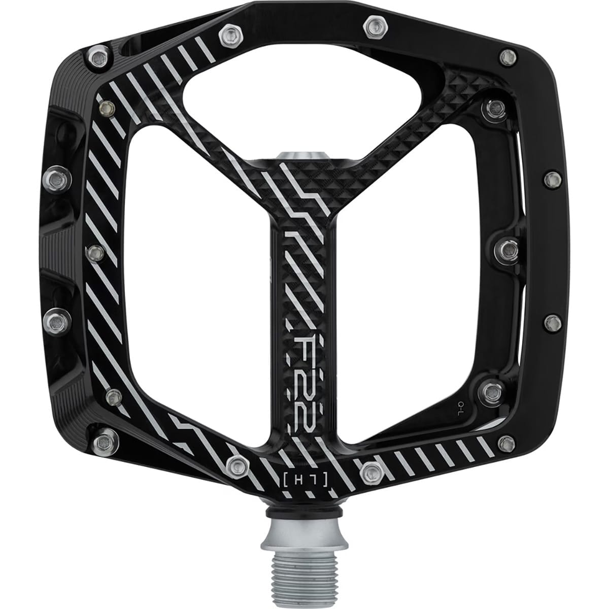 HOPE F22 Flatpedaler Svart