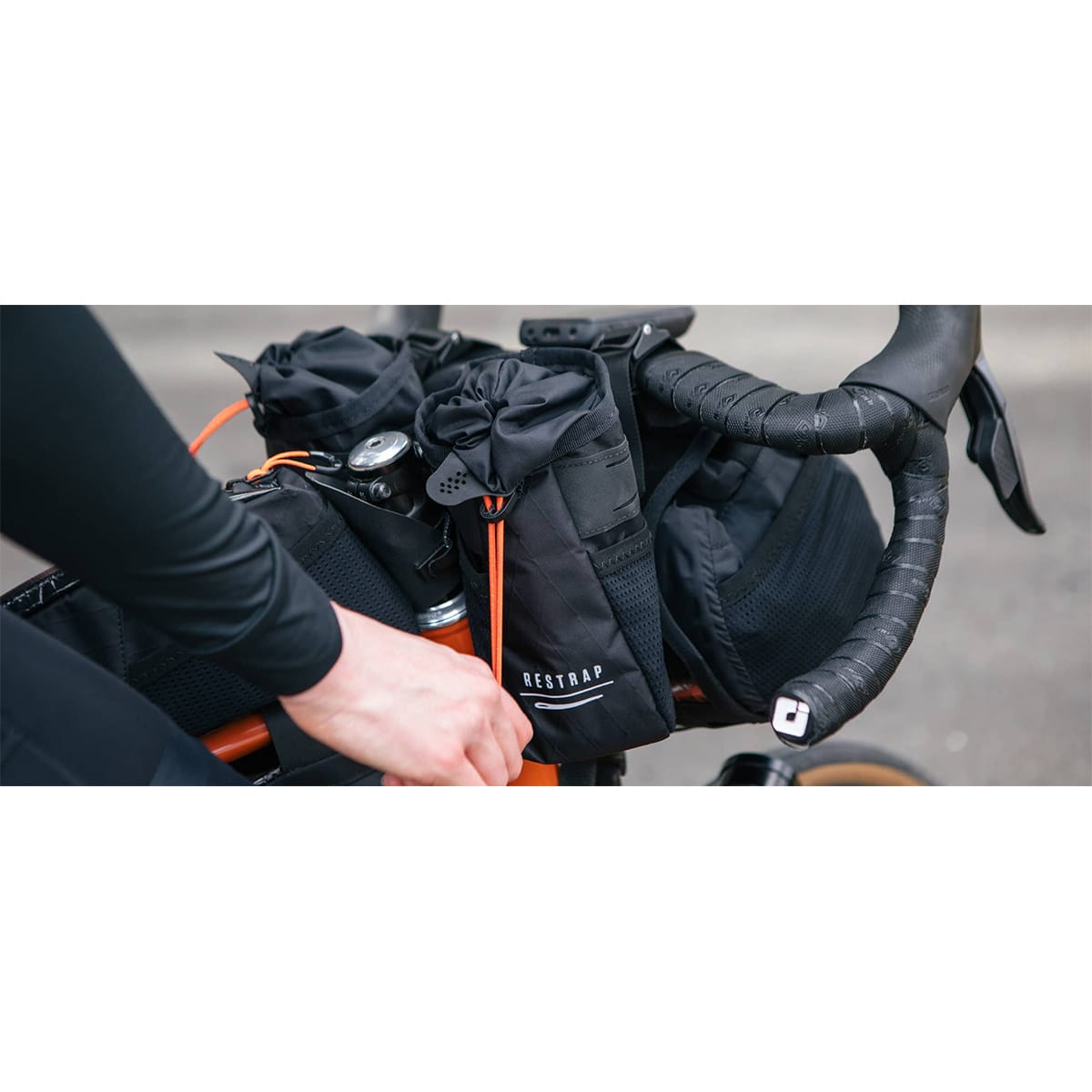Brašna na řídítka RESTRAP RACE STEM BAG 1,1 l černá