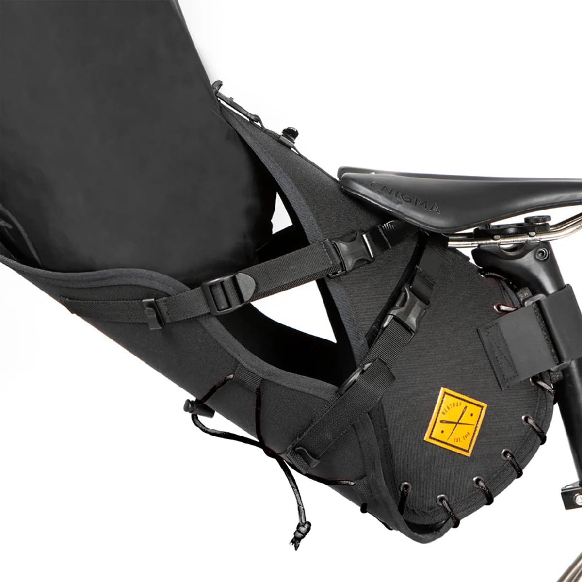 RESTRAP SADDLE BAG 18 L Black + DRY BAG Black