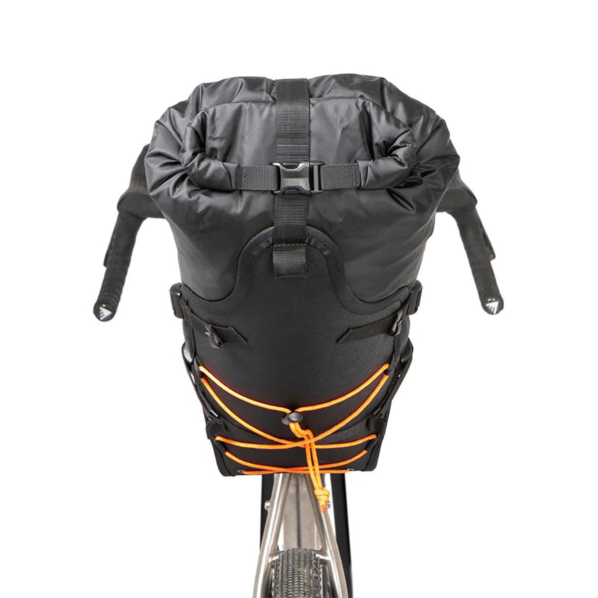 RESTRAP SADDLE BAG 18 L Orange + DRY BAG Sort