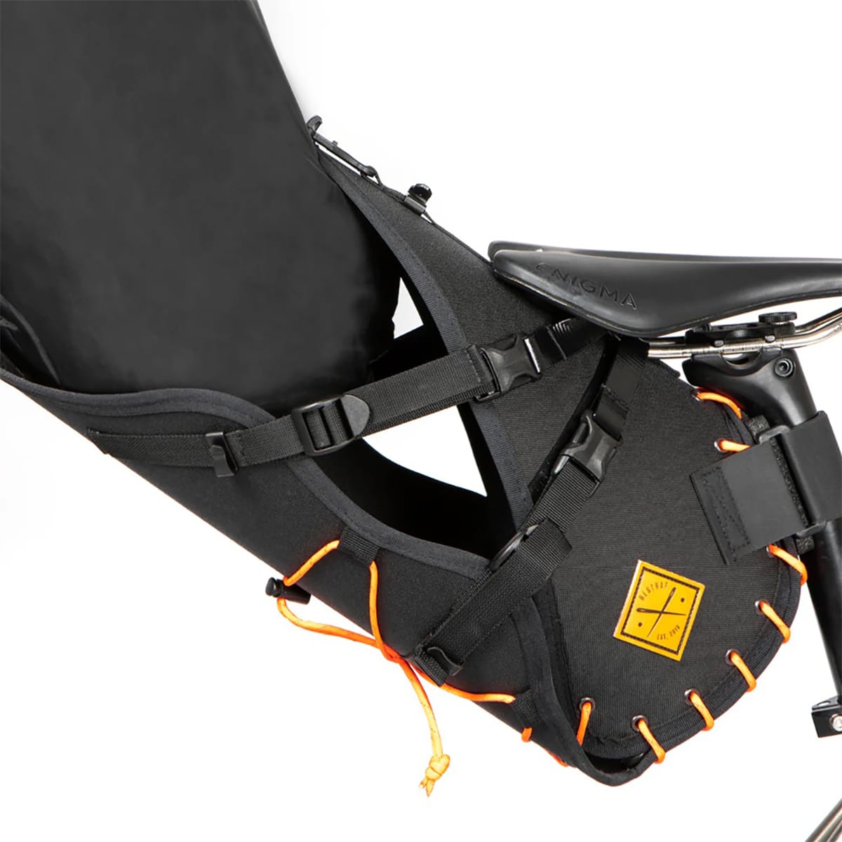 RESTRAP SADDLE BAG 18 L Orange + DRY BAG Sort