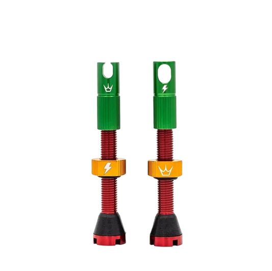 PEATY'S x 50To01 MK2 Presta 42 mm bezdušové ventilky (x2) Rasta