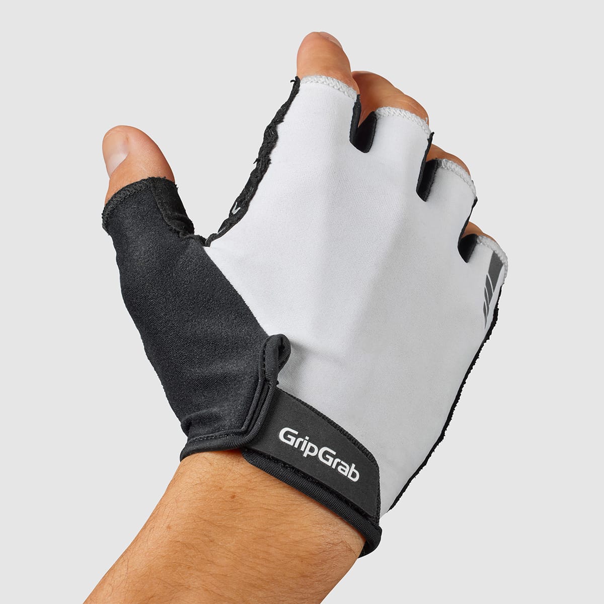 Krótkie rękawice GRIPGRAB PRORIDE RC MAX białe
