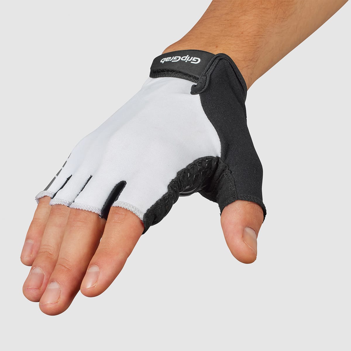 Krótkie rękawice GRIPGRAB PRORIDE RC MAX białe