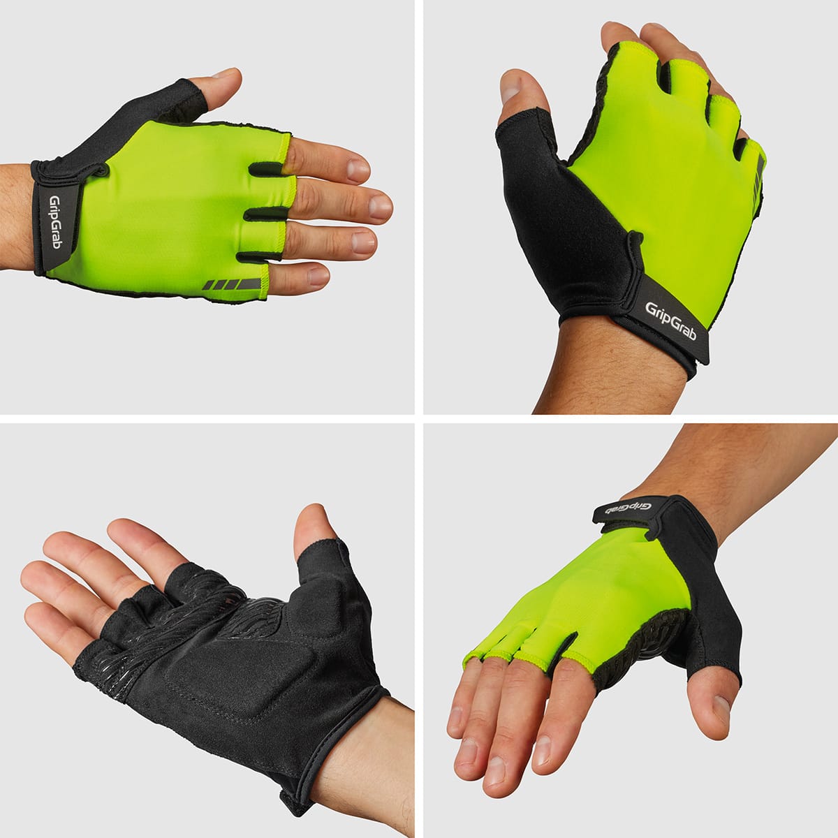 GRIPGRAB PRORIDE RC MAX Krátké rukavice žluté