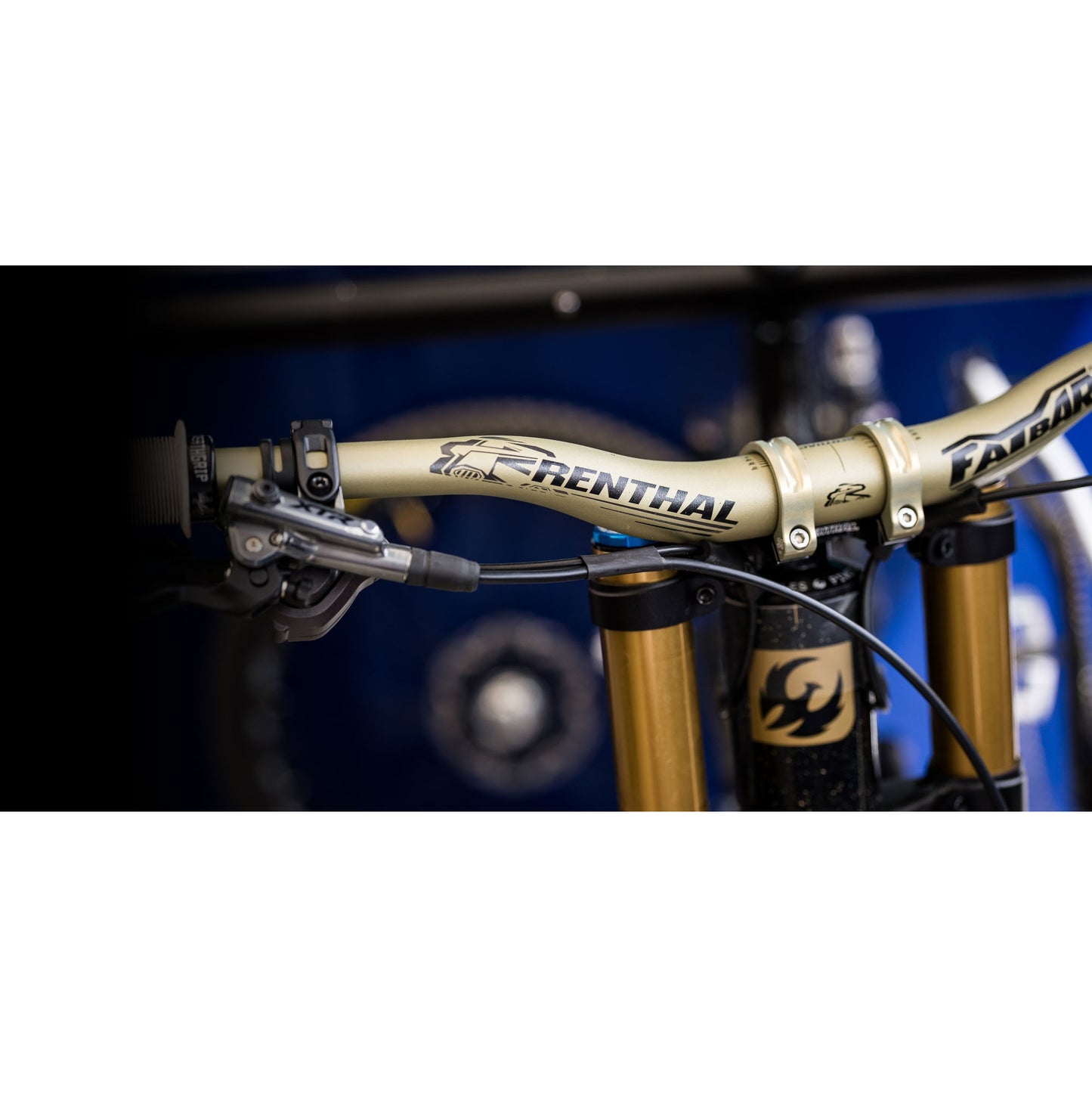 RENTHAL V3 FATBAR Rise 30mm 800mm Gold Hanger