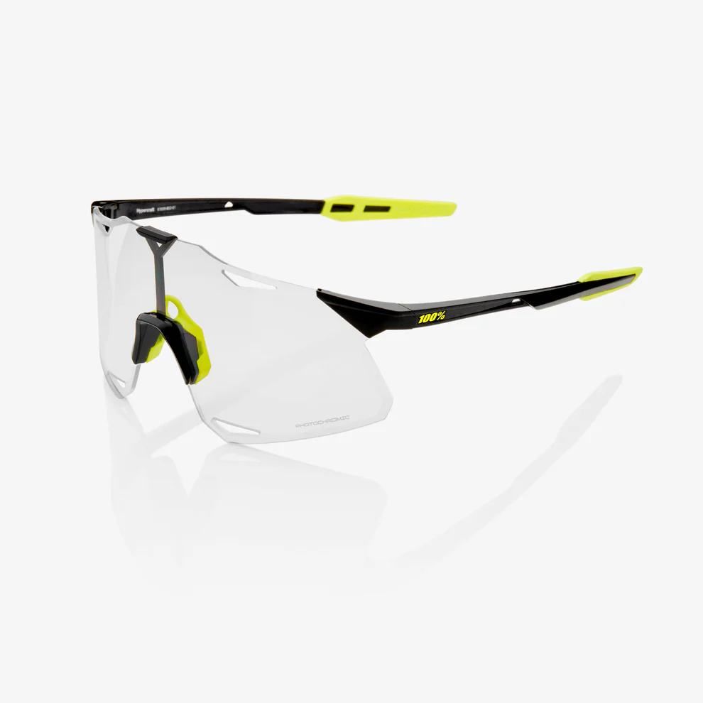 100% HYPERCRAFT sorte fotokromiske briller