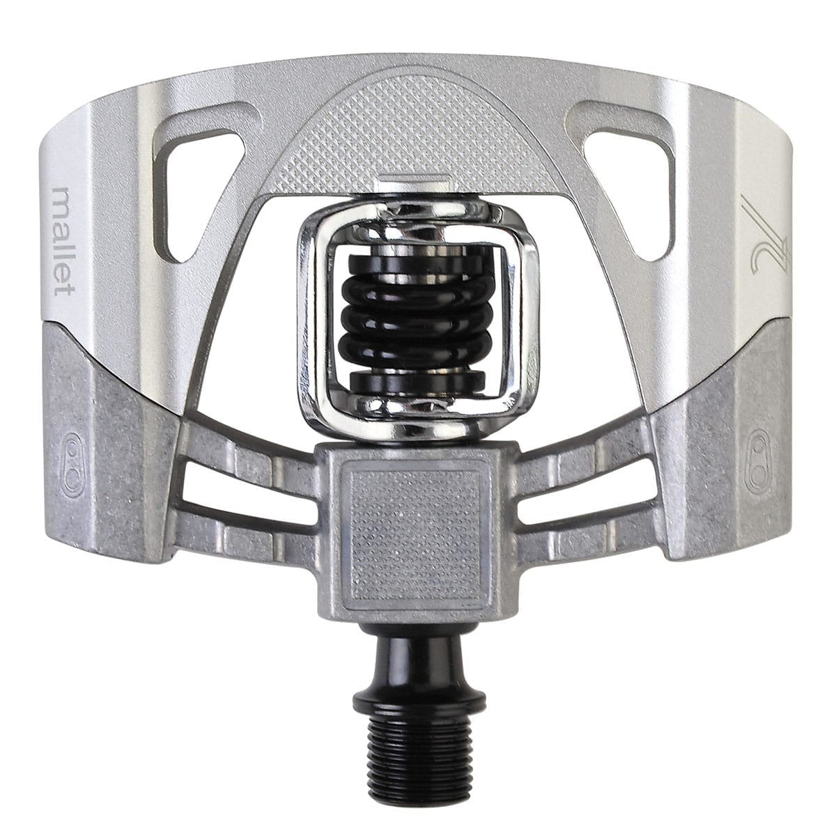 Pedály CRANKBROTHERS MALLET 2 Matte Silver