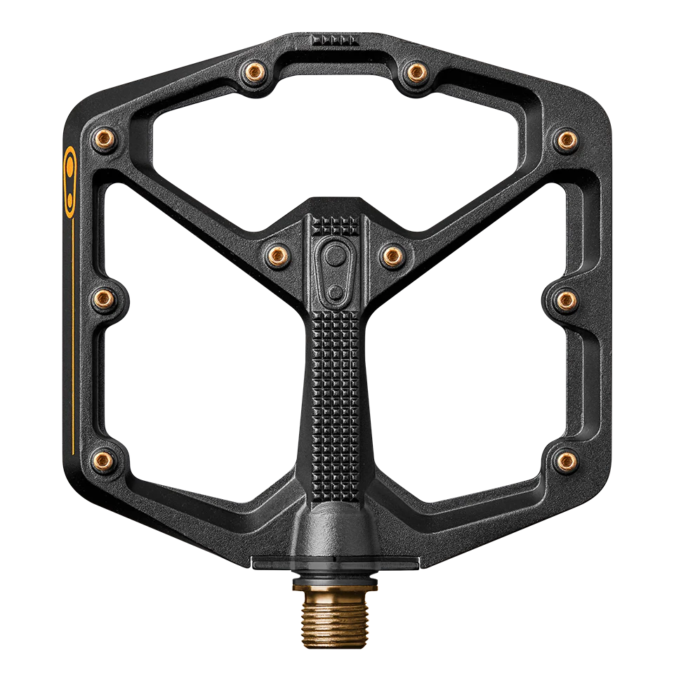 CRANKBROTHERS STAMP 11 breda plattpedaler svart/guld