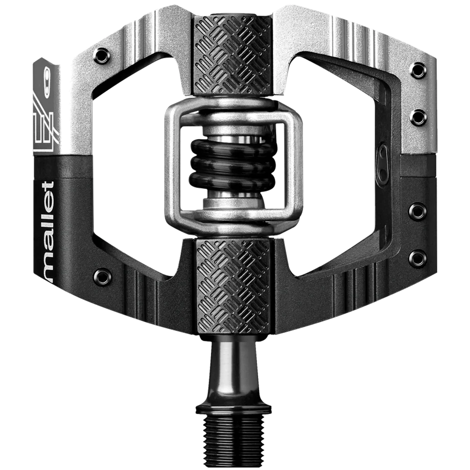 CRANKBROTHERS MALLET ENDURO LS-pedaler Sølv/Sort