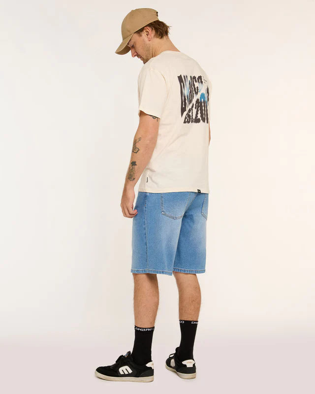 Šortky DHARCO JORT UNISEX COASTAL WASH Blue
