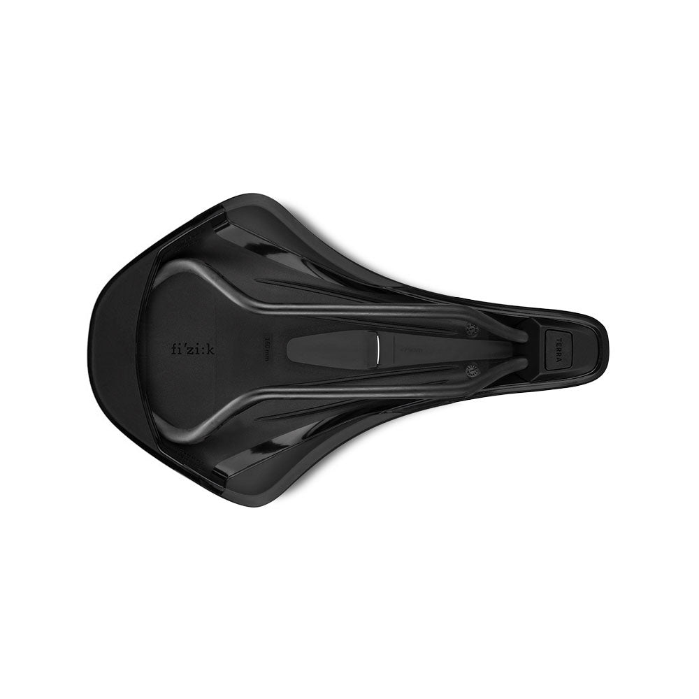 FIZIK TERRA ARGO X1 160 mm kolfiberskena Svart sadel