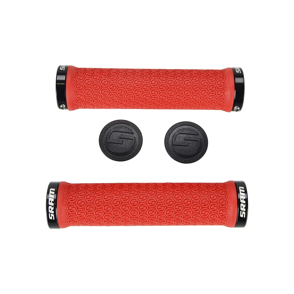 SRAM Lock-On 130 mm røde greb