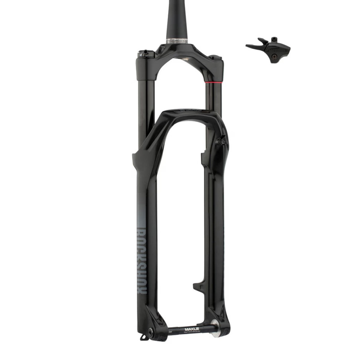 ROCKSHOX JUDY GOLD RL REMOTE 27,5 SoloAir konisk gaffelaksel 15x110 mm Boost Sort