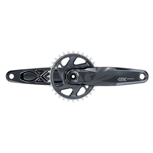 SRAM GX EAGLE FAT BIKE 5" DUB 11/12V Mono kranksæt grå