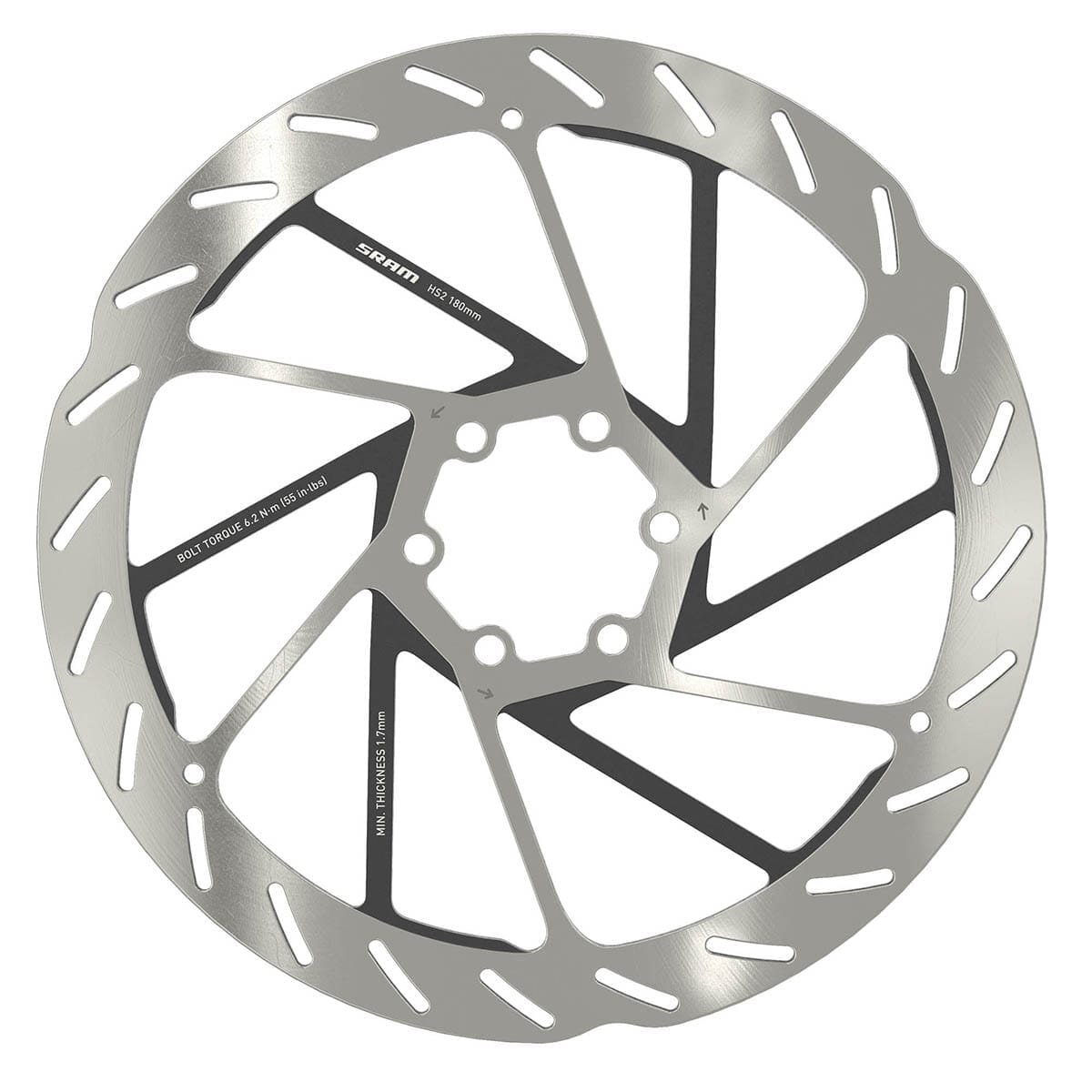 SRAM HS2 6-hullers skive