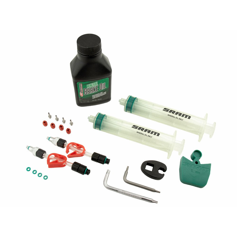 Kit de Purge STANDARD pour Freins SRAM DOT 5.1 avec Huile Maxima 120ml