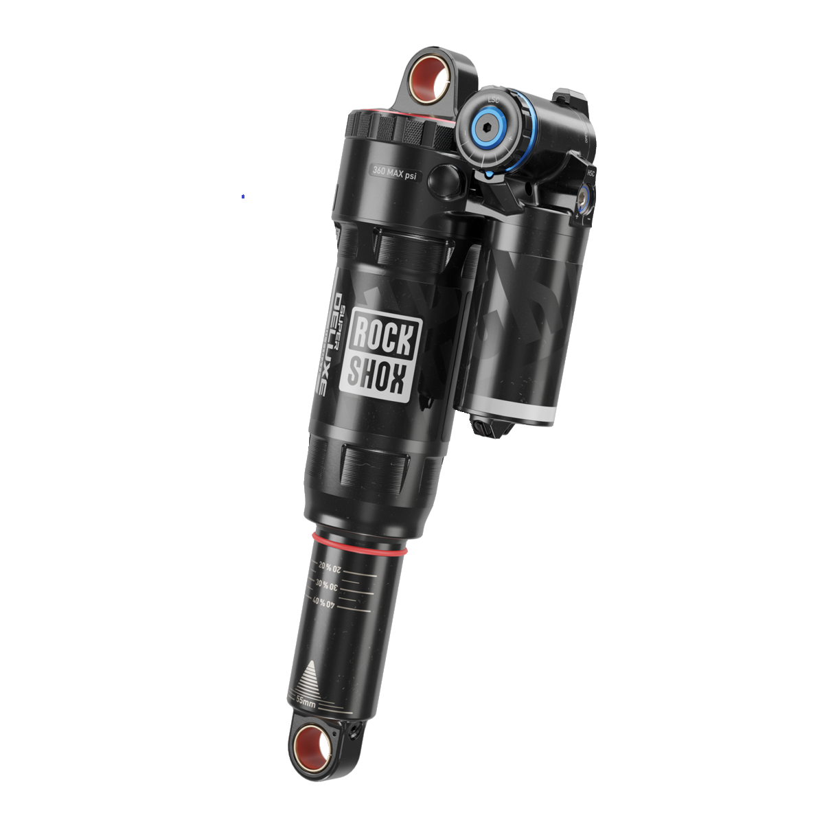 Amortisseur ROCKSHOX SUPER DELUXE Ultimate RC2T HBO DEBONAIR+ Progressive pour Trek Rail 2020+