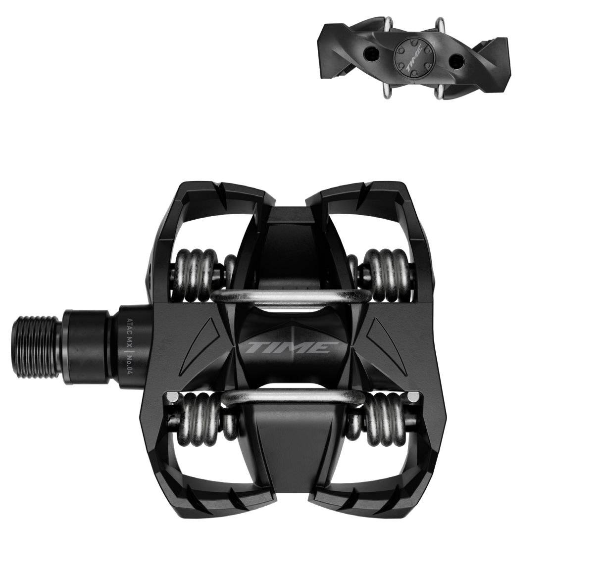 TIME MX 4-pedaler Svart 2024