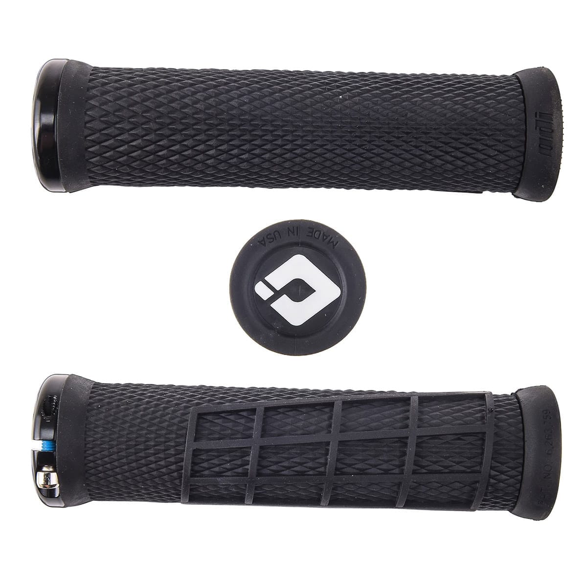 ODI ELITE FLOW Lock-On 130 mm Svarta handtag