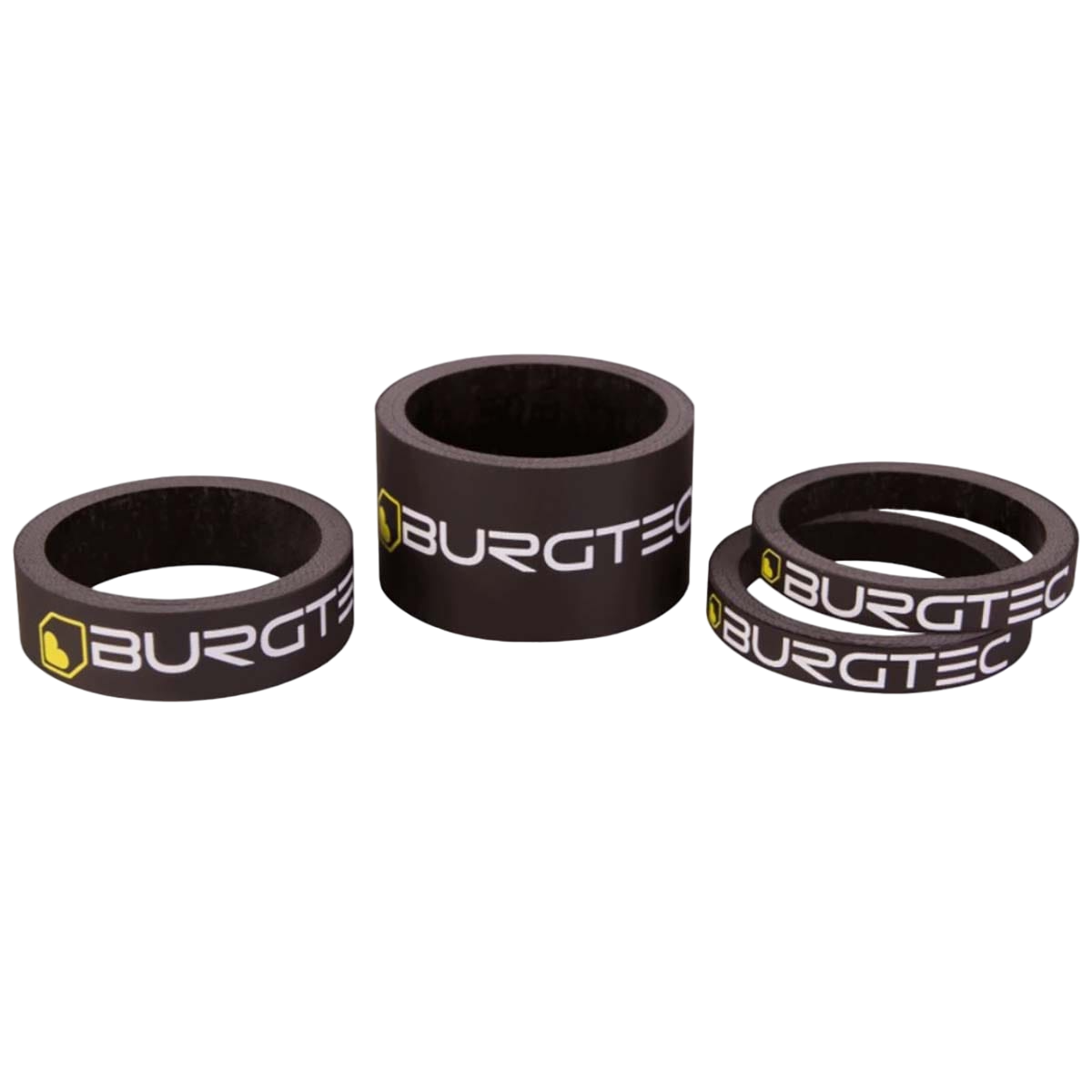 Zestaw podkładek dystansowych BURGTEC Carbon UD 1"1/8 Headset Spacer Kit