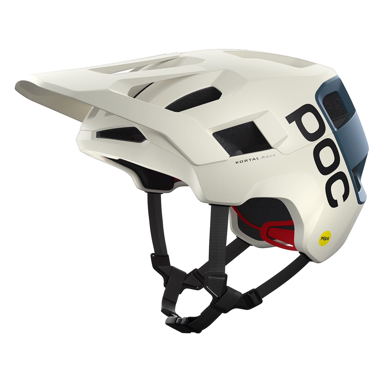 Kask MTB POC KORTAL RACE MIPS biały/niebieski